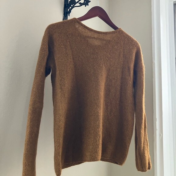 Sezane Caramel Gaspard Cardigan - Picture 3 of 6